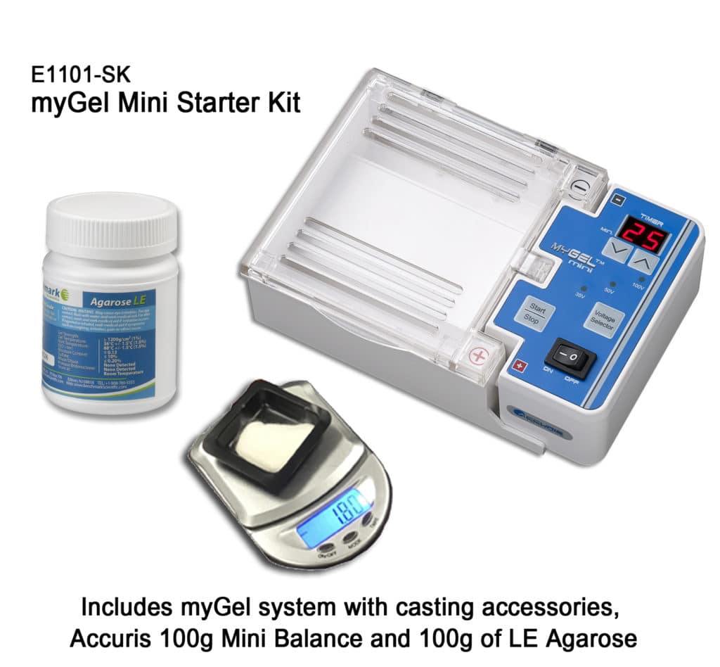 Accuris E1101-SK-E - myGel Mini Electrophoresis Starter Kit, 230VAC International