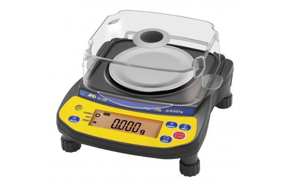A&D Weighing Newton EJ-123 Portable Balance, 120g x 0.001g with External Calibration with Warranty