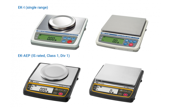 A&D Weighing EK-1200i 1200 g x 0.1 g NTEP Class II e=0.1 g