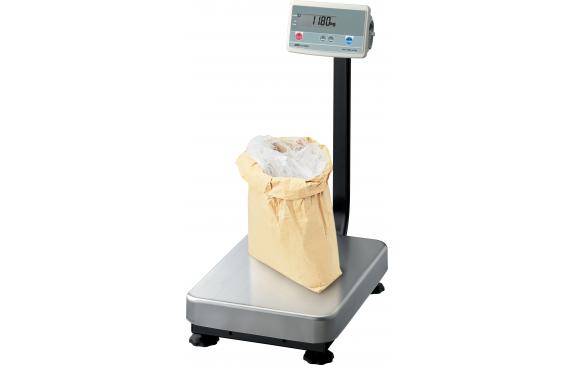 A&D Weighing FG-150KAM Platform Scale, 300lb x 0.02lb with Medium Platform and Column with Warranty