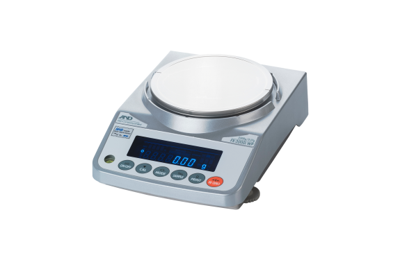 A&D Weighing FX-2000iWP Precision Balance, 2200g x 0.01g with External Calibration, IP65 with Warranty