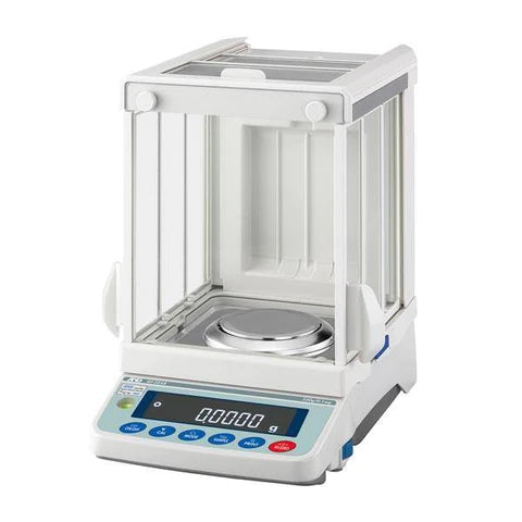 A&D Weighing GX-124AE 122 g, 0.0001 g, Apollo Analytical Balance with Internal Calibration and Built-in Ionizer - 5 Year Warranty