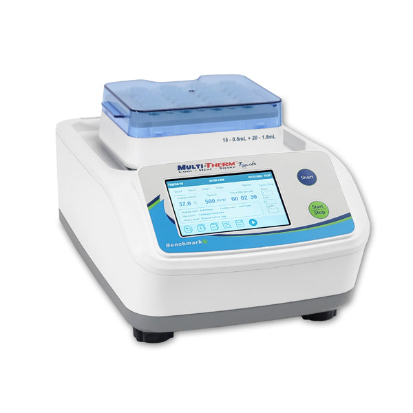 Benchmark Scientific H5100-HCT Multi Therm Touch Shaking Vortexer with Programmable Heating and Cooling Control, 3000rpm Max Speed- Must Add Block To Complete Purchase