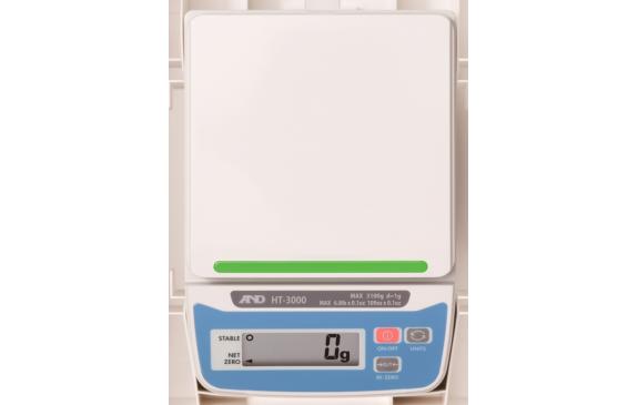 A&D Weighing HT-3000 3100g, 1g, Compact Scale - 2 Year Warranty