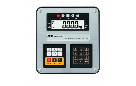 A&D Weighing HW-10KCP Platform Scale, 20lb x 0.002lb with Small