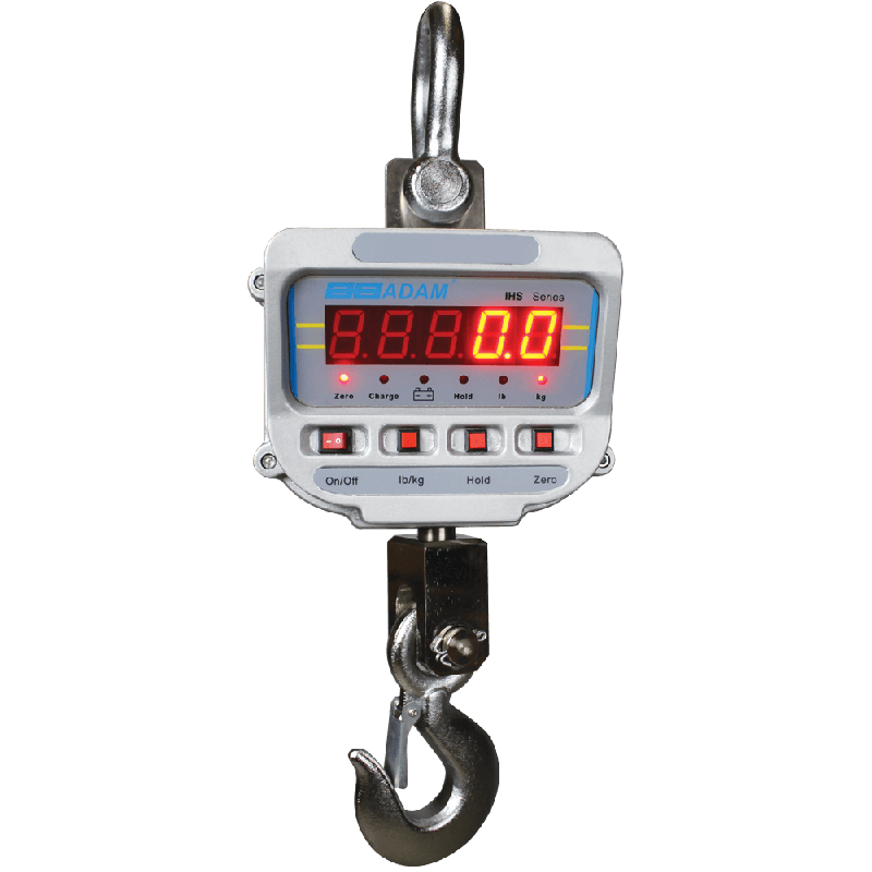 Adam Equipment IHS 2a 2000lb/1000kg, 0.5lb/0.2kg, IHS Crane Scale - 1 Year Warranty
