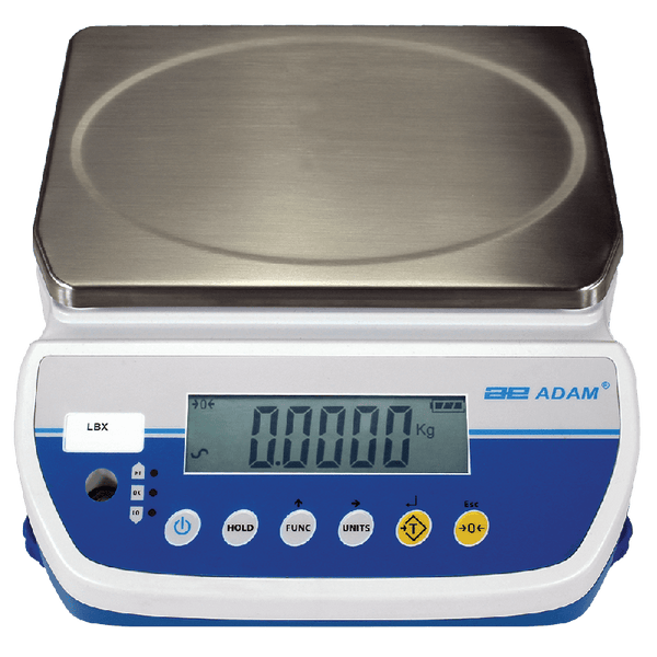 Adam Equipment LBX 3 6lb/3kg, 0.001lb/0.5g, Latitude Compact Bench Scale - 1 Year Warranty