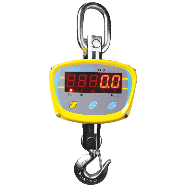 Adam Equipment LHS 1000a 1000lb/500kg, 0.2lb/0.1kg, LHS Crane Scale - 12 Month Warranty