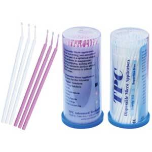 TPC Dental M6500-SF Micro Applicators 400/Bx Superfine (2X Purple/ 2X White) Box