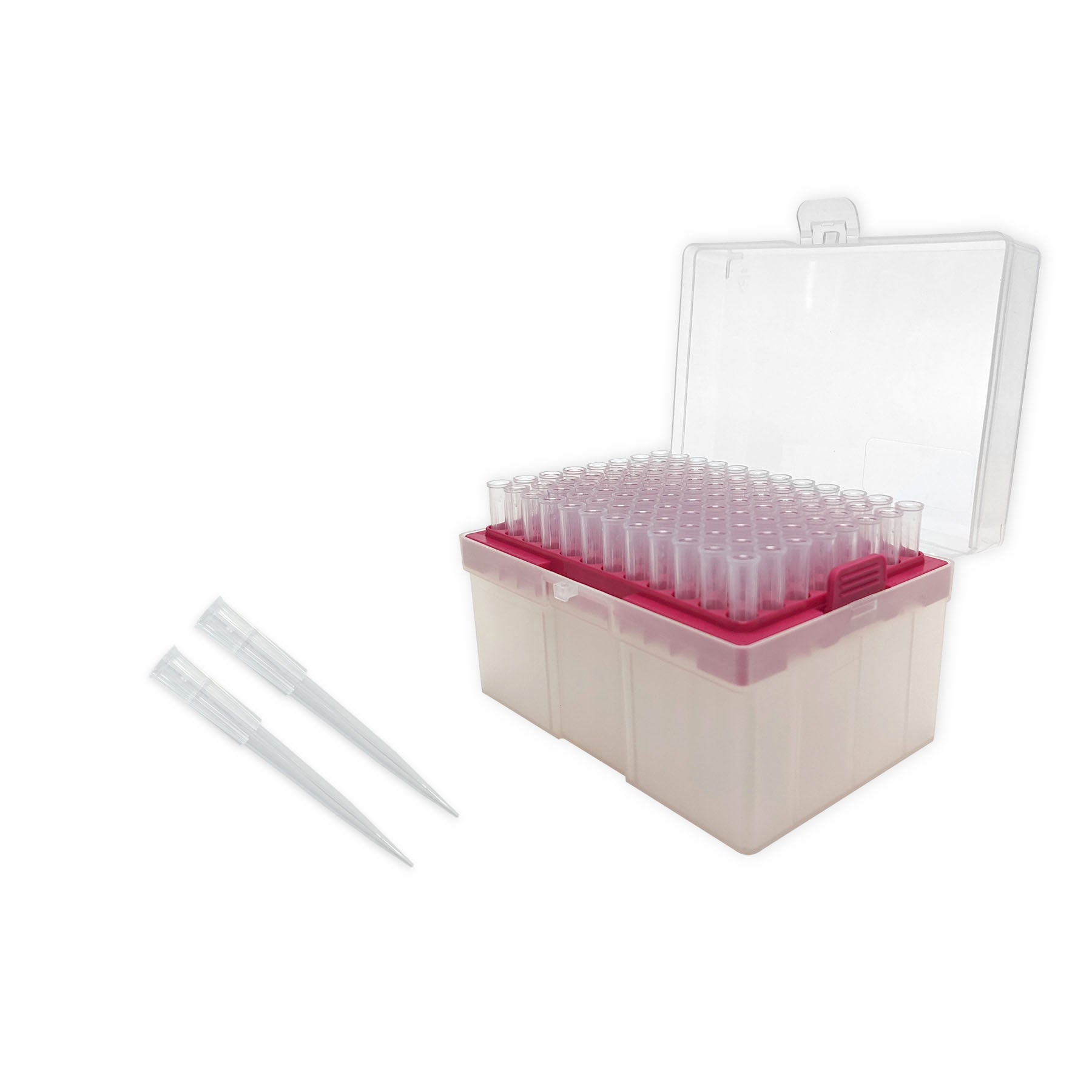 MTC Bio P4300-RK, Pipette Tips, Non-Filtered, 300µl Capacity, Sterile, for 200µl and 300µl Pipettes, 10 Racks of 96 Tip