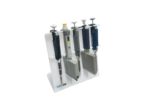 MTC Bio P4405, Surestand Pipette Stand for 5 Pipettes, Up To Two Multi-Channels, Acrylic