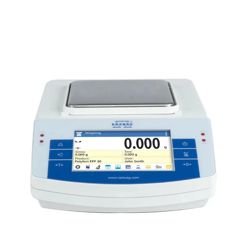 Radwag PS 200/2000.X2 Precision Balance, 200/2000 g Capacity, 0.001/0.01 g Readability