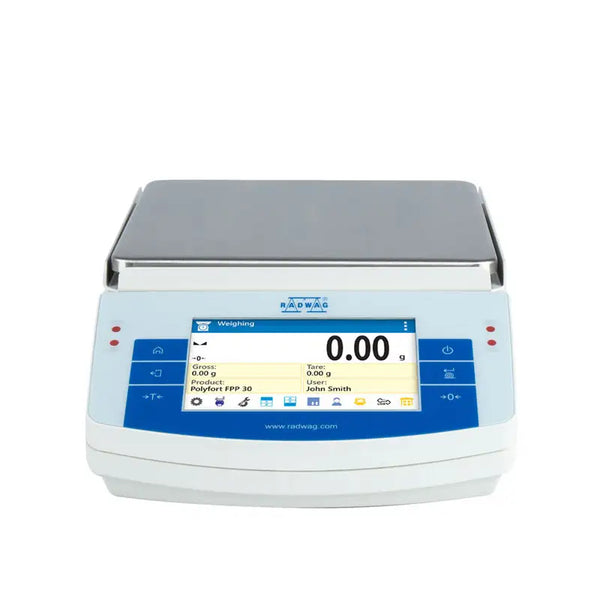 Radwag PS 10100.X2.M Precision Scale, 10100 g Capacity, 0.01 g Readability