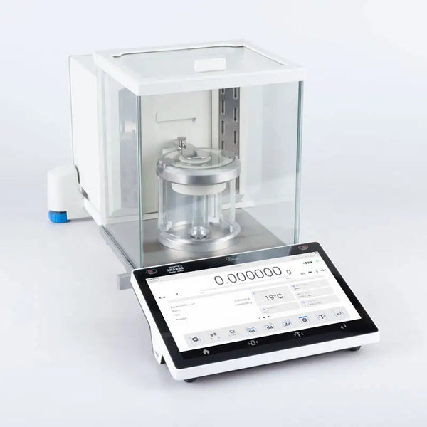 RADWAG XA 6/21.5Y.M.A.P Micro Balance with automatic adapter for pipettes calibration 6 g x 0.001 mg and 21 g x 0.002 mg WL-112-1000