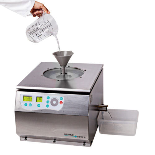 Hermle Z600-S3-TBND, 500 ml, SIEVA-3 Filtration Centrifuge with Connection for External Temperature Control with Z600-500-P 500ml Centrifugal Basket