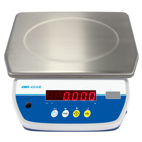 Adam Equipment ABW 32 70lb/32kg Capacity, 0.01lb/5g Readability, Washdown Scale
