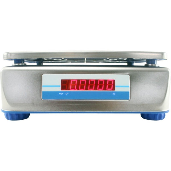 Adam Equipment ABW 4S Aqua Stainless Steel Washdown Bench Scale, 9 lb x 0.0002 lb