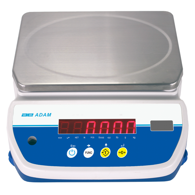 Adam Equipment ABW 8 8kg Capacity, 1g Readability, Aqua Washdown Scale