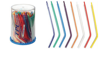 TPC Dental P7725-BULK (10) Rainbow Syringe Tips (Rainbow Inner) 1600 Tips/Bulk - 10 BULK RATE