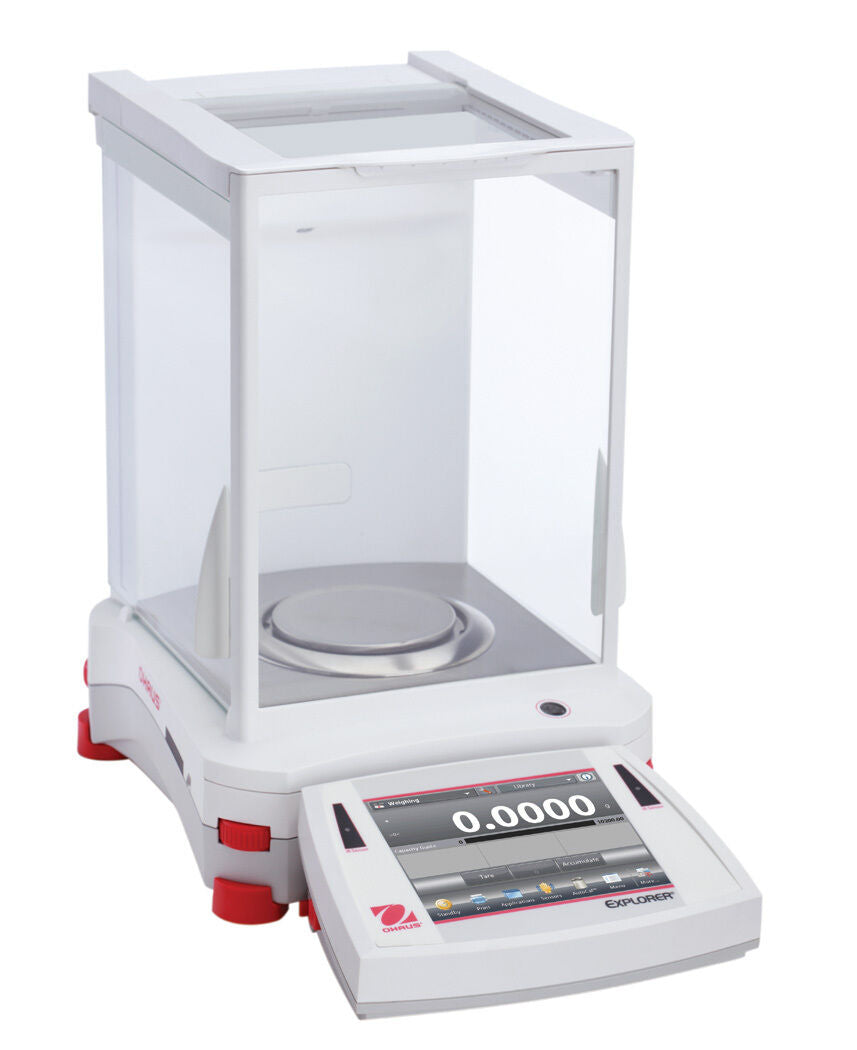 Ohaus 30061998 EX224N/AD Explorer Analytical Balance (30061998) with Automatic Door - 220 g x 0.1 mg and Legal for Trade 220 g x 1 mg