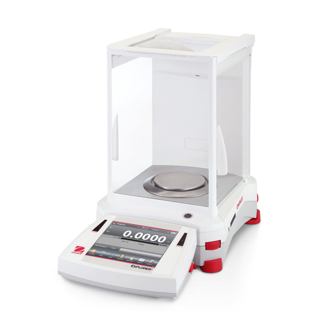 Ohaus 30061998 EX224N/AD Explorer Analytical Balance (30061998) with Automatic Door - 220 g x 0.1 mg and Legal for Trade 220 g x 1 mg