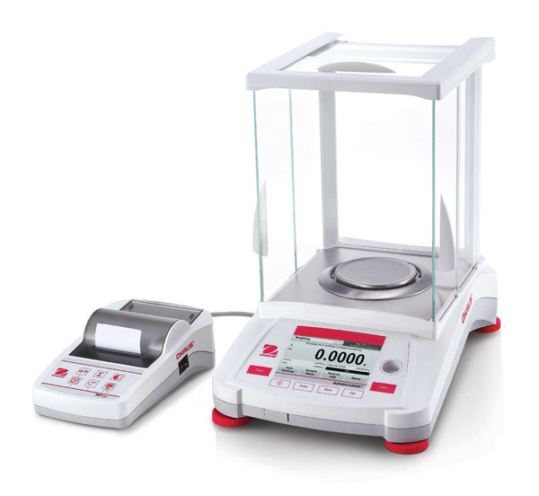 Ohaus 30100603 AX224-E Adventurer AX Analytical Balance with External Calibration 220 g x 0.1 mg