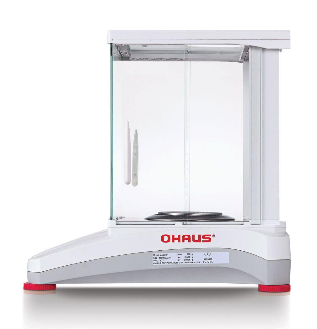 Ohaus 30100630 AX224N Adventurer AX Analytical Balance with Internal Calibration 220 g x 0.1 mg Legal for Trade 220 g x 1 mg