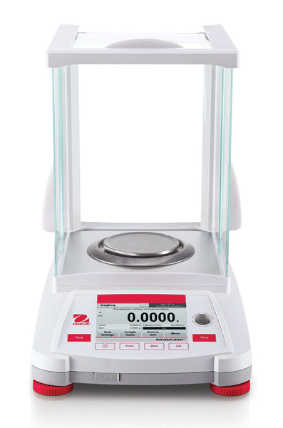 Ohaus 30100602 AX224 Adventurer AX Analytical Balance with Internal Calibration 220 g x 0.1 mg