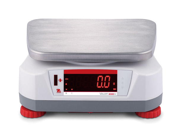 OHAUS VALOR V41PWE15T 15kg 2g WATER RESISTANT COMPACT FOOD SCALE 2YRWRRNTY NTEP
