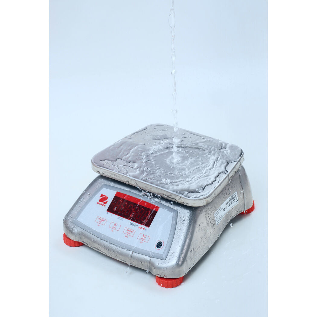 OHAUS VALOR V41XWE3T 3000g 0.5g WATER RESISTANT COMPACT FOOD SCALE 1Y WaRRNTY NTEP