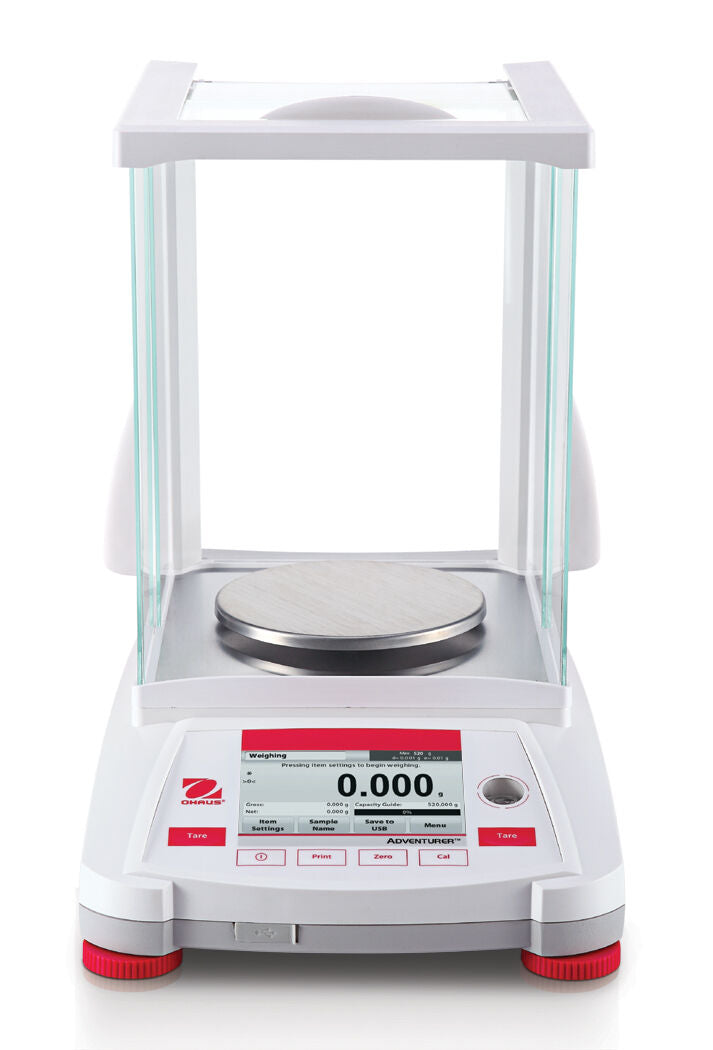 Ohaus 30100631 AX223N-E Adventurer AX Analytical Balance with External Calibration 220 g x 1 mg Legal for Trade 220 x 0.01 g