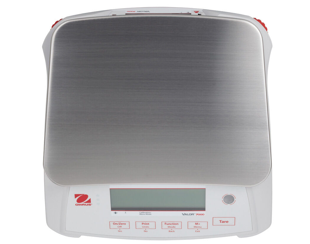 Ohaus 30031830 V71P15T Valor 7000 Compact Bench Scale 30 x 0.001 lb and Legal for Trade 30 lb x 0.01 lb