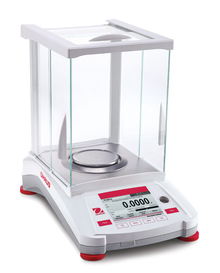 Ohaus 30100603 AX224-E Adventurer AX Analytical Balance with External Calibration 220 g x 0.1 mg