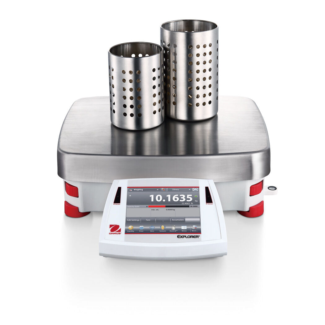 Ohaus 30057100 EX24001 AM - Explorer Precision High Capacity Balance, 24000g Capacity / 0.1g Readability