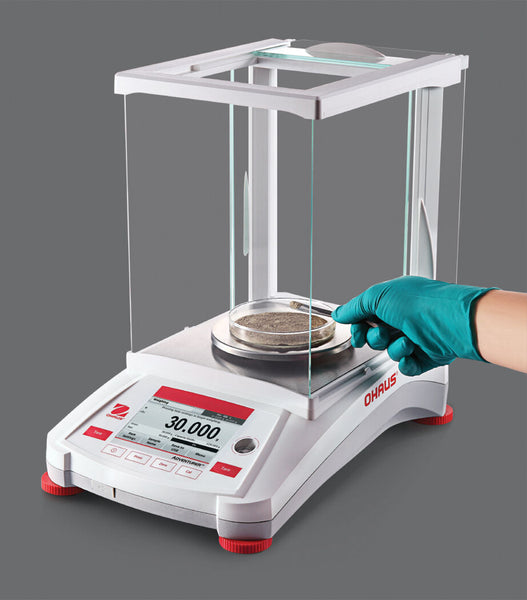 Ohaus 30100605 AX223 Adventurer AX Analytical Balance with Internal Calibration 220 x 0.001 g