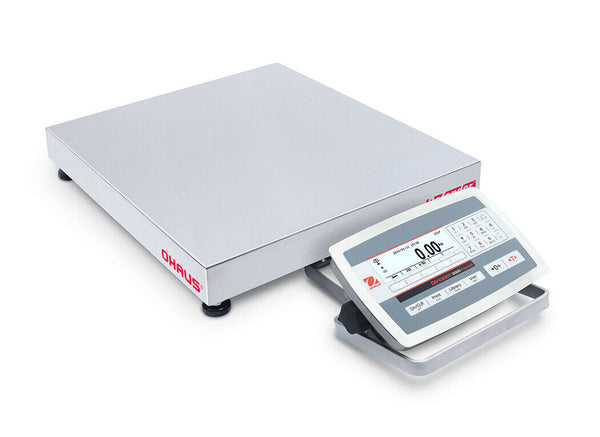 Ohaus 30467619 D52XW50RQV5 Defender 5000 Low Profile Bench Scale, 100lb Capacity, 0.005/0.02lb Readability