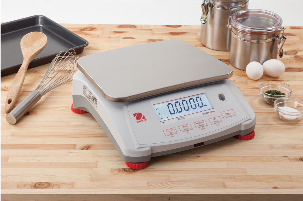 Ohaus 30031830 V71P15T Valor 7000 Compact Bench Scale 30 x 0.001 lb and Legal for Trade 30 lb x 0.01 lb