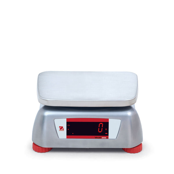 OHAUS VALOR V22XWE3T 3000g 0.5g WATER RESISTANT COMPACT FOOD SCALE 1 Y WARRANTY