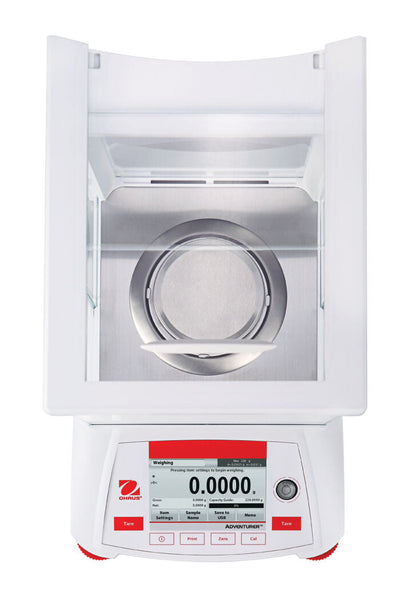 Ohaus 30100630 AX224N Adventurer AX Analytical Balance with Internal Calibration 220 g x 0.1 mg Legal for Trade 220 g x 1 mg