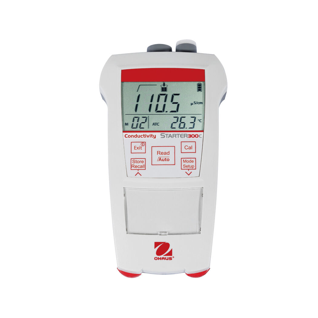 Ohaus 30092000 ST300C-B Starter Series Portable Water Conductivity Analysis Meter