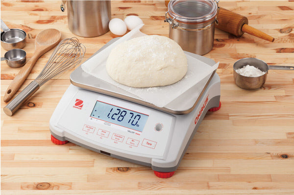 Ohaus 30031827 V71P1502T Valor 7000 Compact Bench Scale 3 lb x 0.0001 lb and Legal for Trade 3 lb x 0.001 lb