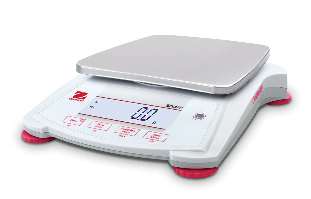 OHAUS Scout SPX2202, Capacity 2200g x 0.01g Portable Balance Scale 2 Year Warranty