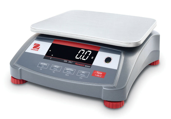 Ohaus 30236775 R41ME3 - Ranger 4000 Compact Bench Scale 6 x 0.0002 lb and Legal for Trade 6 x 0.002 lb