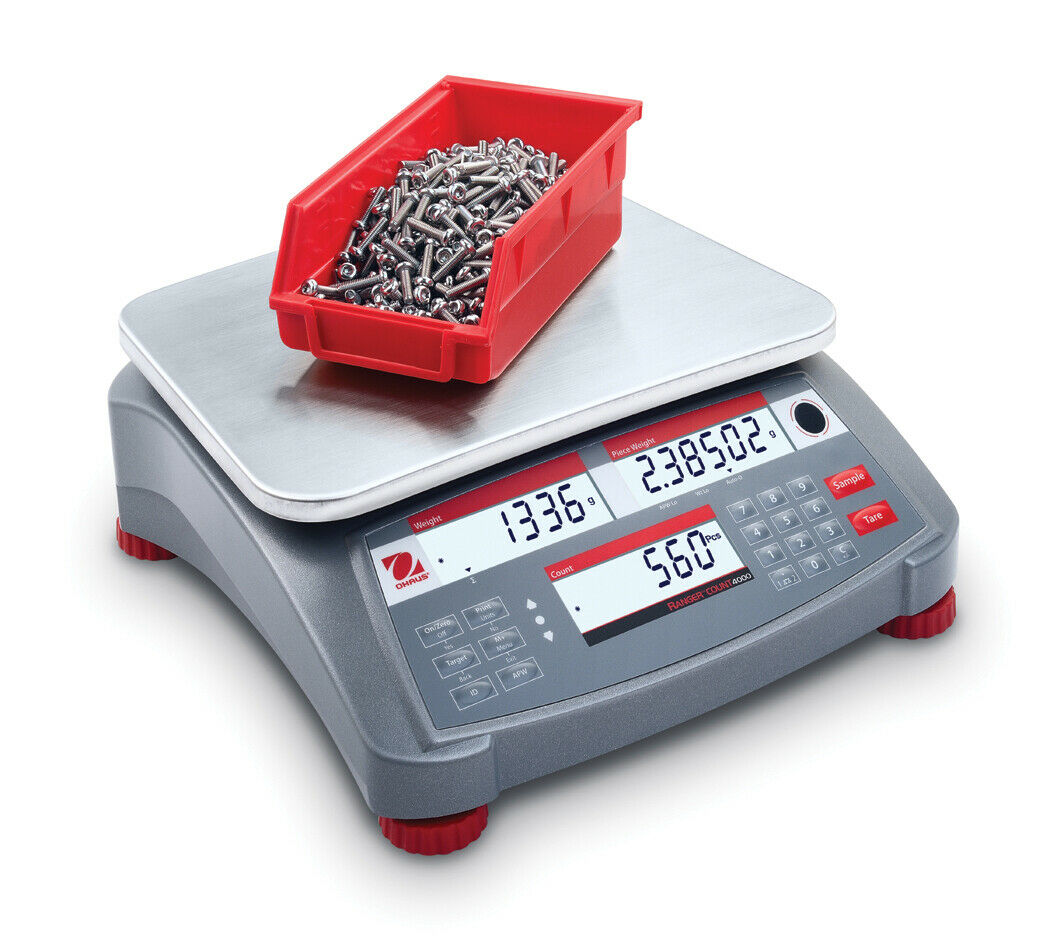 OHAUS RC41M15 Ranger 4000 Counting Scales 30 lb x .001 lb 1 Year Warranty