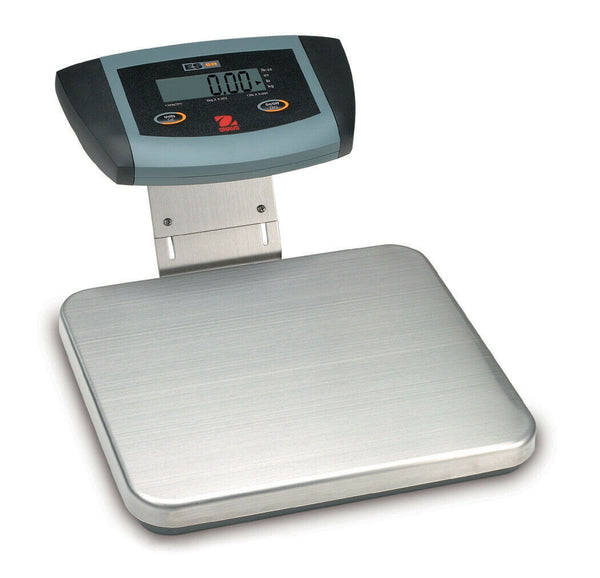 OHAUS ES200L 400lb 0.12b MULTIPURPOSE LOW PROFILE SHIPPING SCALE with Warranty