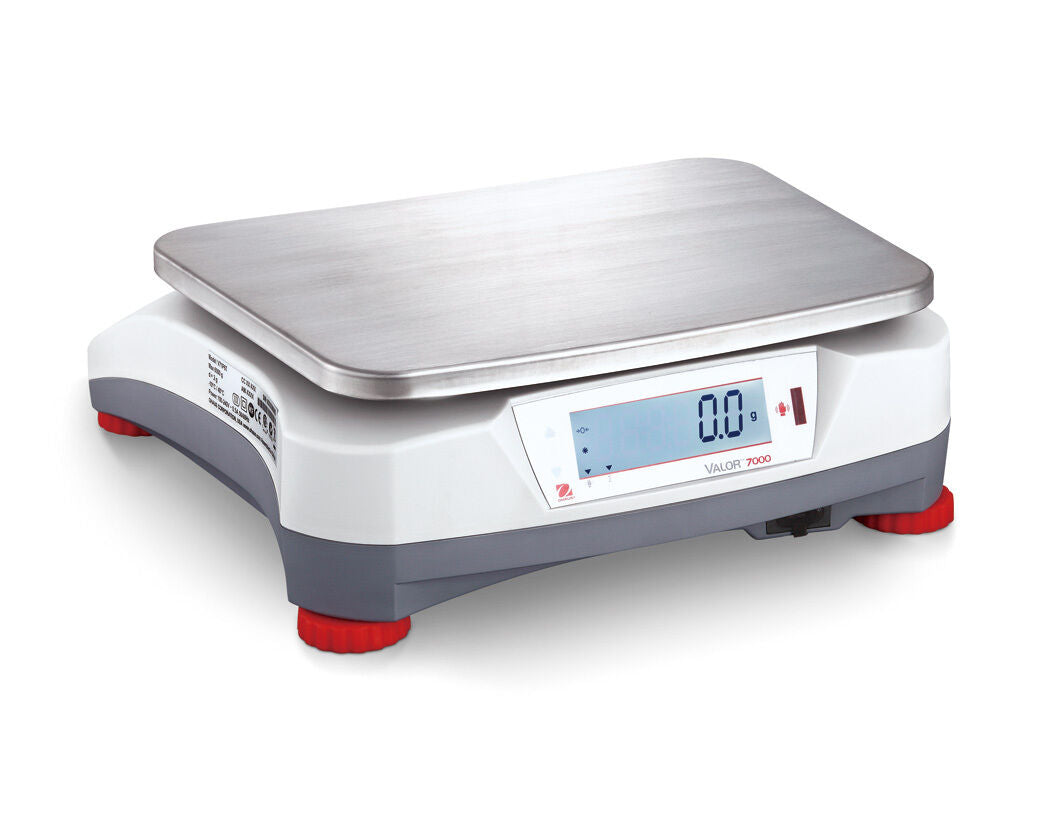 Ohaus 30031827 V71P1502T Valor 7000 Compact Bench Scale 3 lb x 0.0001 lb and Legal for Trade 3 lb x 0.001 lb