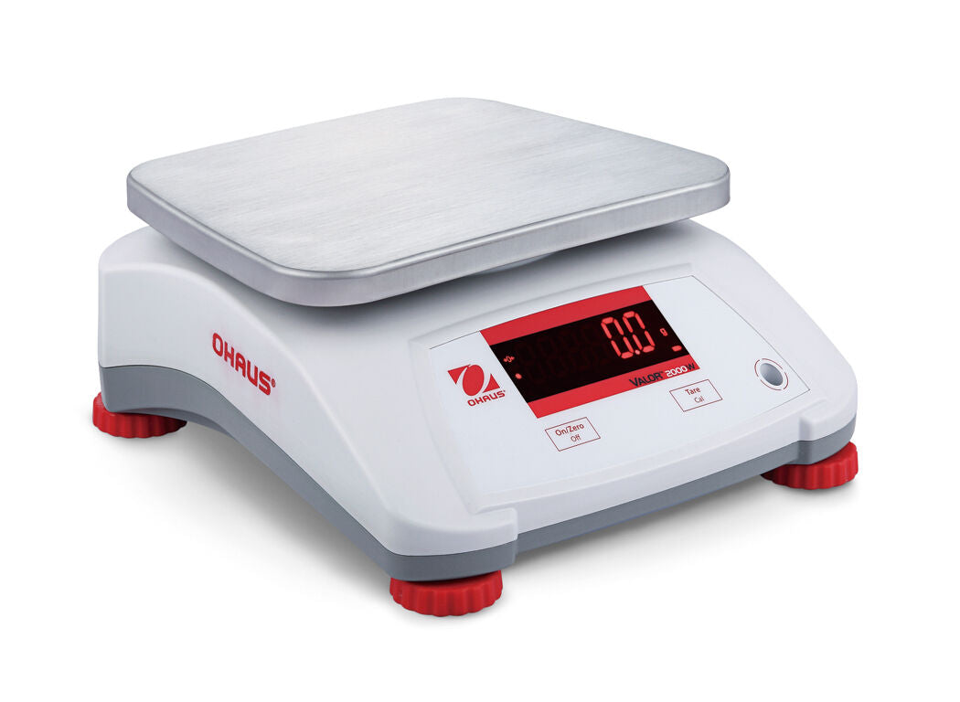 OHAUS VALOR V22PWE3T 3000g 0.5g WATER RESISTANT COMPACT FOOD SCALE 2YWARRANTY