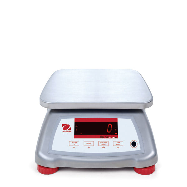 OHAUS VALOR V22XWE3T 3000g 0.5g WATER RESISTANT COMPACT FOOD SCALE 1 Y WARRANTY