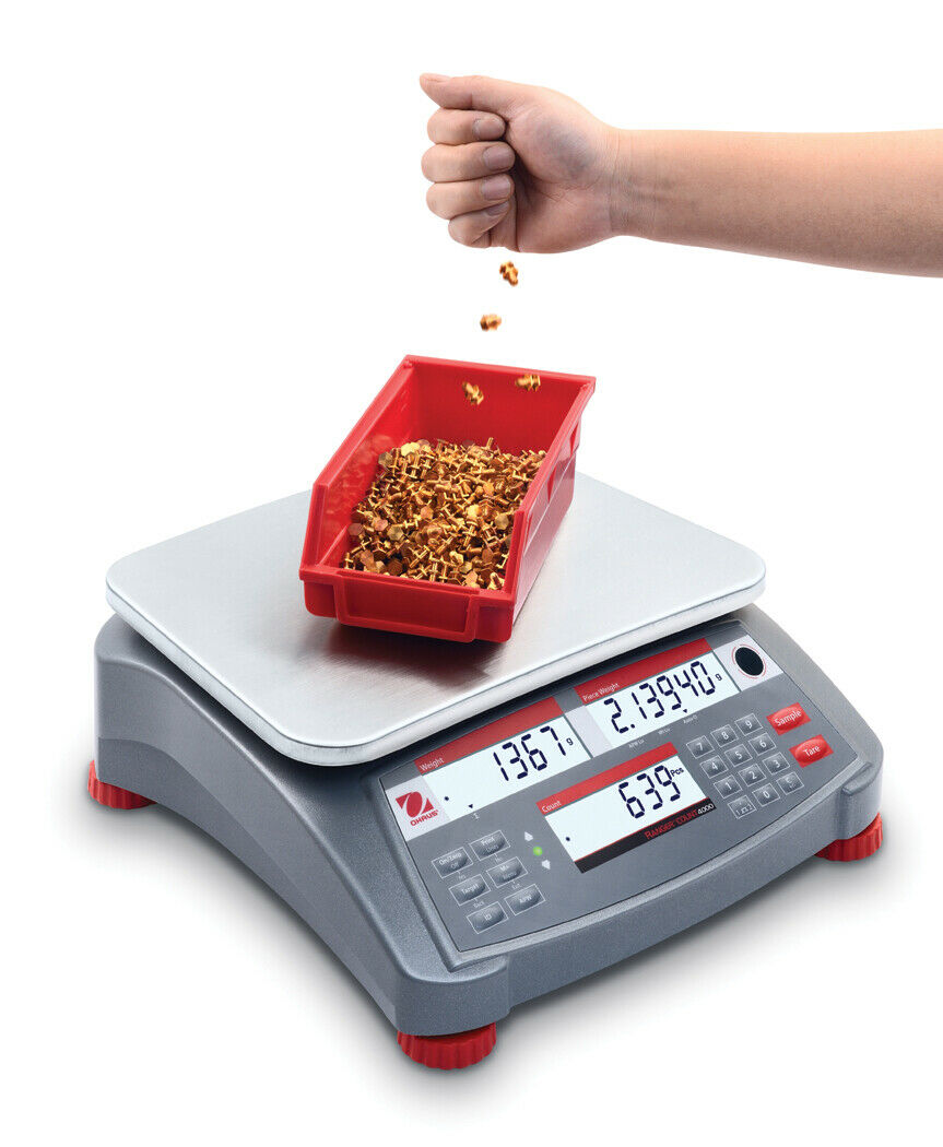 OHAUS RC41M6 Ranger 4000 Counting Scales - 6 kg x 0.2 g 1 Year Warranty