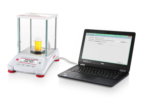 Ohaus 30475734 PX225D - Pioneer PX Analytical Balance with Internal Calibration, 82 g x 0.01 mg and 220 g x 0.1 mg